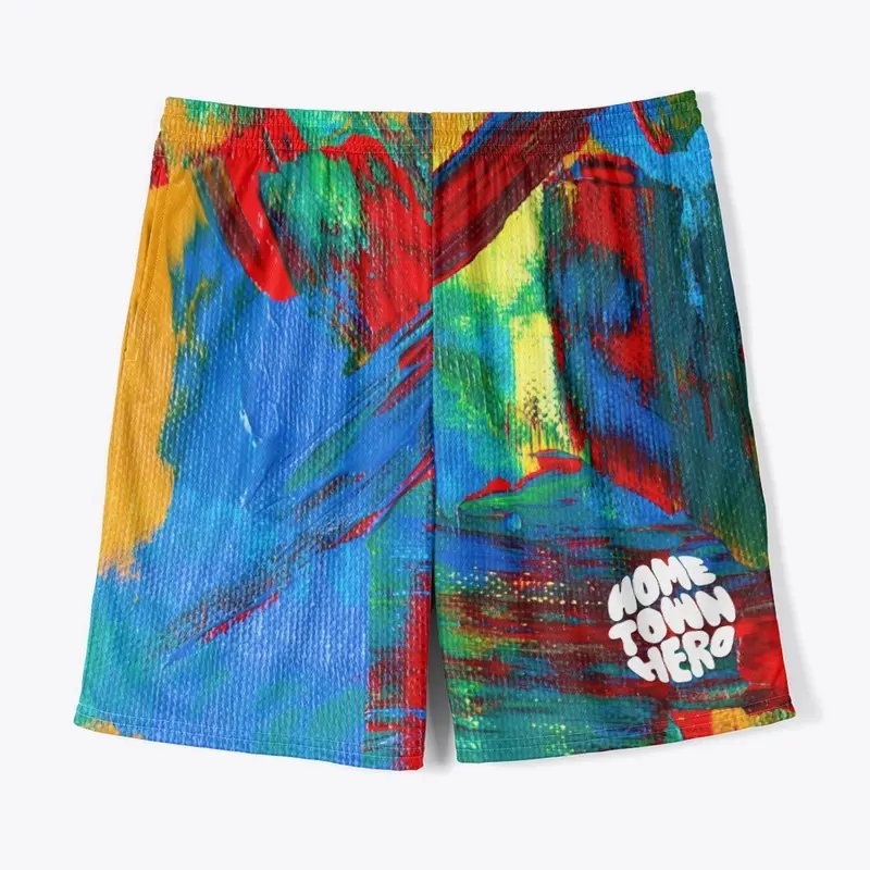 Hometown Hero Abstract Shorts